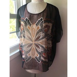 Women’s sheer top